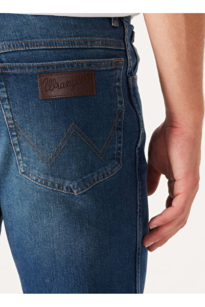 WRANGLER Normal Waist Regular Fit Men's Denim Trousers W12103958 Texas Jean Pants