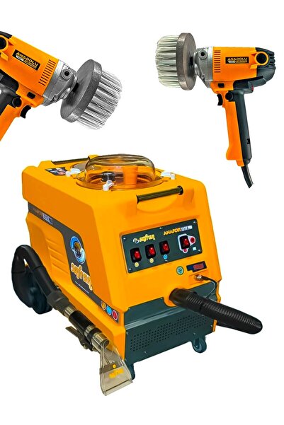 Safran Premium 3 Motorlu Halı Koltuk Yıkama ve Anadolu Strong Koltuk Fırçalam...