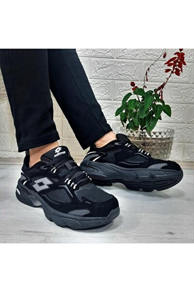 Lotto Norwell Siyah Memoryfoam Kaymaz Koşu Spor Ayakkabı