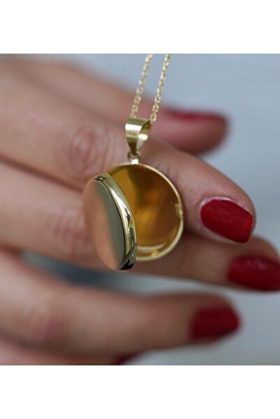 Elis Kuyumculuk Kapaklı Madalyon Kolye Ucu