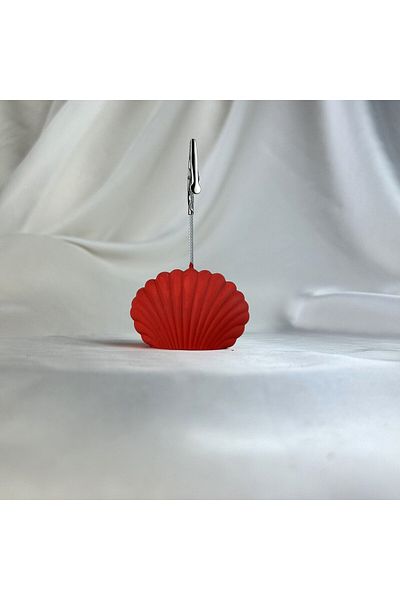 oasis decoration Red Oyster Note Holder, Photo Holder