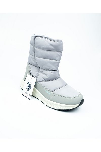U.S. Polo Assn. Cizme de zăpadă pentru femei U.S. Polo Assn 101392387 Vocal Gri impermeabile
