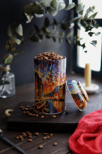 EVLE Ef088-04 Afremov Venice Patterned Spice Shaker 0,9 Lt