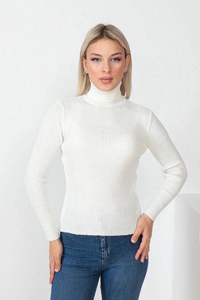 AYSAMOOD Women's Camisole Ecru Corded Winter Sweater