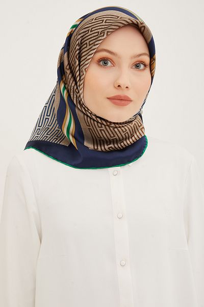 Armine ARMINE SILK SCARF 8930D (TWİLL) (NOSTALGIA)