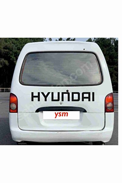 1997-2000 Panelvan Hyundai H 100 Arka Yazı Folyo