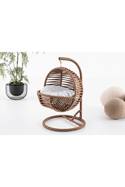 PETSCO Kedi Salıncağı & Hamağı & Yatağı (KAHVE)