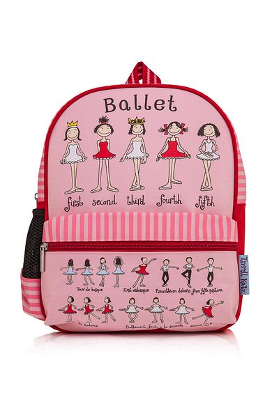Tyrrell Katz Girl's Pink School Bag Ballet for Kindergarten