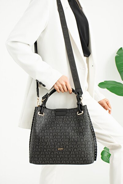 Just Polo حقيبة يد وكتف نسائية مرخصة