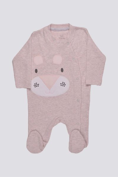 Şanbebe 100% Cotton Striped Baby Rompers with Hat162294