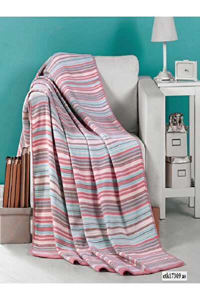 SESLİ HOME بطانية قطن دارسي مقاس كبير 200x220 سم