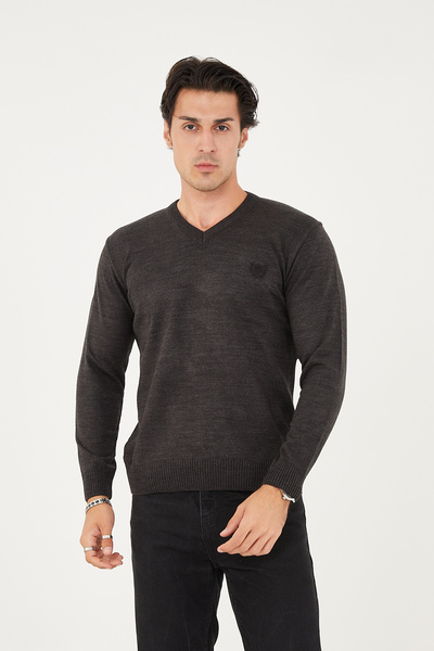 KMKkombin KMKKOMBİN MEN'S V-NECK SPECIAL SWEATER