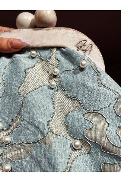 Galinatalier Tasarım Güpür Cluch Çanta