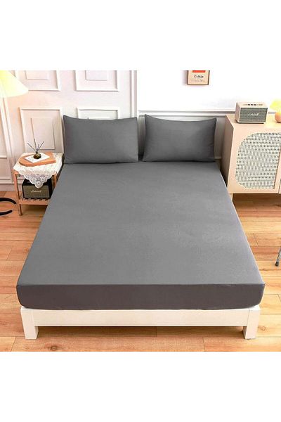 elgeyar Set of 3 - Double Cotton Elastic Sheet