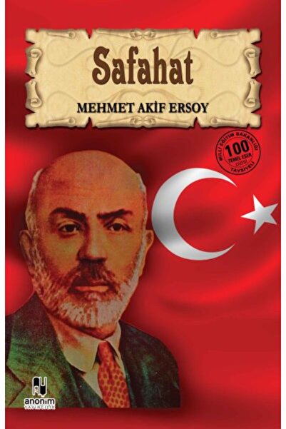 Anonim Yayıncılık Safahat Anonim Yayıncılık , Mehmet Akif Ersoy