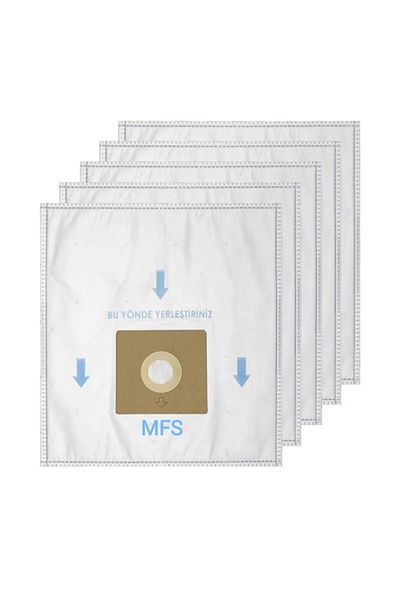 MFS Rowenta Rq 3116 - 5 Compatible Dust Bags and Hepa Filter Set