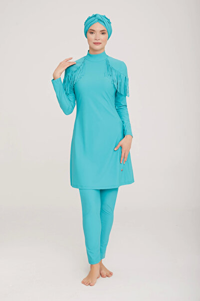 Adasea Silks Adasea 4105 Women's Lycra Long Sleeve Hijab Swimsuit