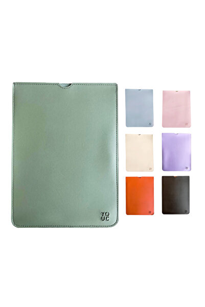 YOUC Design Αδιάβροχη θήκη φορητού υπολογιστή MacBook Pro Air 13' & 14' ιντσών, Vegan δερμάτινη τσάντα