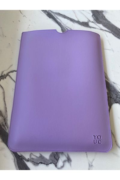 YOUC Design حقيبة كمبيوتر محمول MacBook Pro Air مقاومة للماء مقاس 13 بوصة و14 بوصة و15 بوصة من الجلد الصناعي النباتي