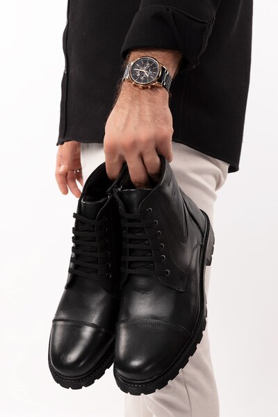 maximoda Γνήσιο δέρμα, Αδιάβροχο, 3 Χρώματα, Δερμάτινες Ανδρικές Μπότες