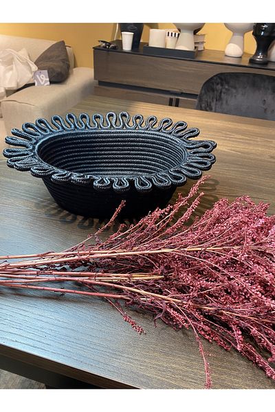 MaVaux Galaxy Natural, Jute, Patterned, Basket, Cabinet Interior, Children's Room, Organizer, Storage Basket