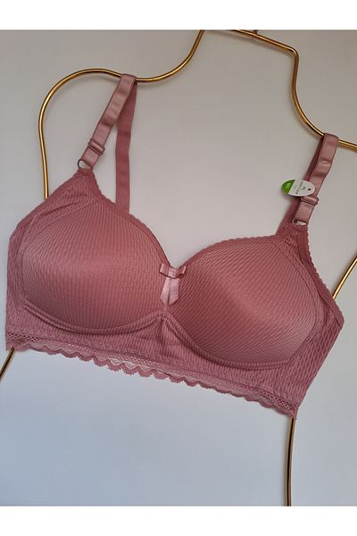 NARIYA Women's Large Size Bra C Cup Comfortable Daily Empty Cup Non-Wireless Bra Half Undershirt Underwear