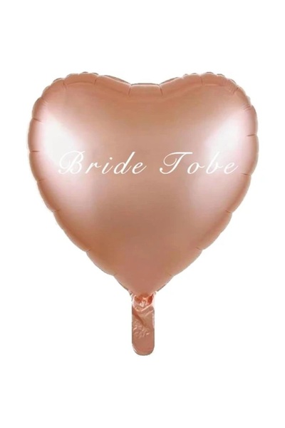 The Byzia 18 إنك 45 سمقلب العروس لتكون بالون فويل ذهبي وردي