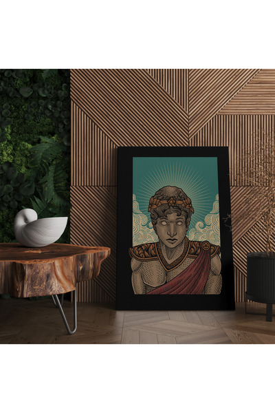 RUGSMODERN Kanvas Tablo Tarot Kart Yunan Tanrısı Temalı