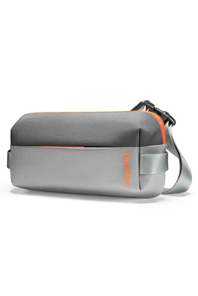 Tomtoc Explorer H02 8.3 инча / 4л Сива раница за рамо и кръст - T21s1g1