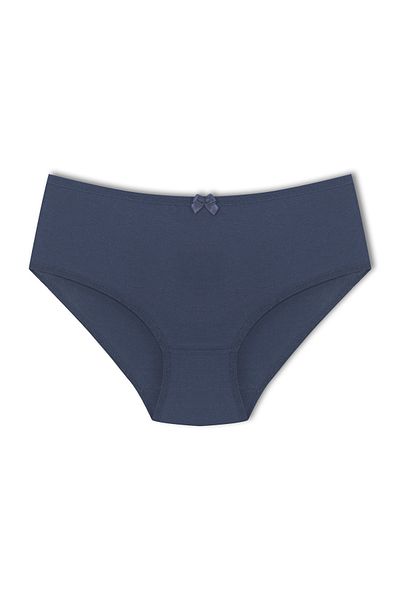 HNX Βαμβακερό 3τμχ Ψηλόμεσο Plus Size Basic Γυναικείο Σλιπ