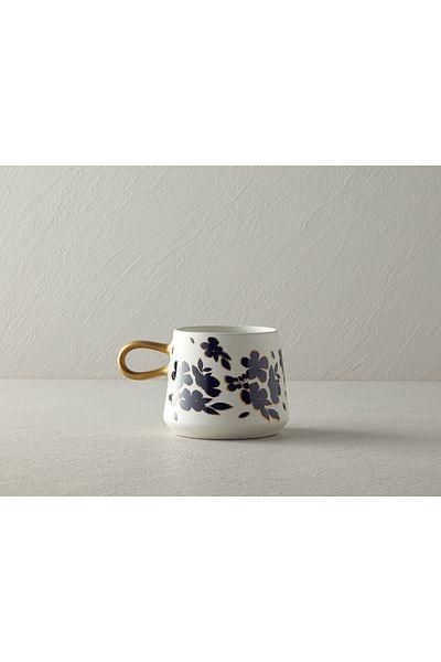 English Home Florin Stoneware Mug 350 Ml Black
