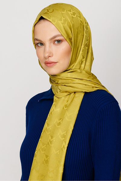 Mooncorn Σάλι Mc Desen Jacquard