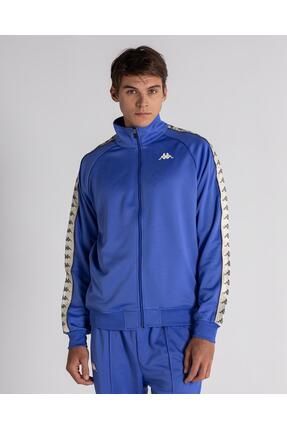Kappa 222 Banda Anniston Slim Erkek Mavi Regular Fit Sweatshirt