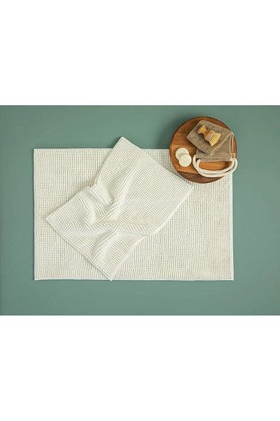 English Home -Set Covoras Baie Paste Paige 60x90 + 40x60 Cm Ecru