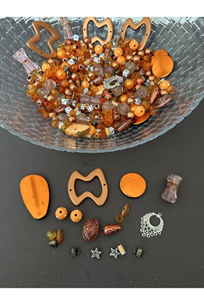 LİVZA BİJUTERİ Plastik karışık mix boncuk takı yapım seti 500 gr.çocuk hobi s...