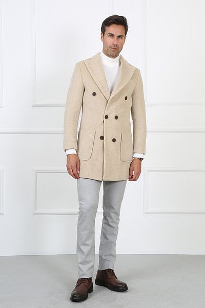 ACTUAL Men's Long Coat 6046-r04