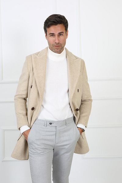 ACTUAL Men's Long Coat 6046-r04