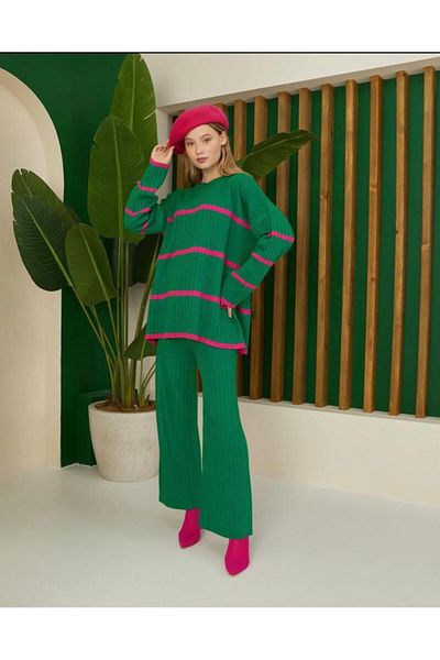 Ahel Tasarım Knitwear Suit Set