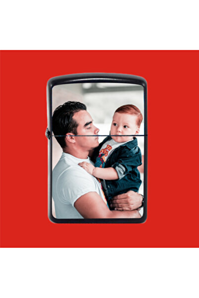 yüksel34 Kişiye özel resim , isim baskılı metal çakmak , siyah metal gövdeli ...