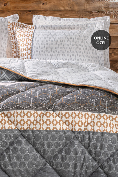 Yataş Taren Tek Kişilik Uyku Seti - Gri