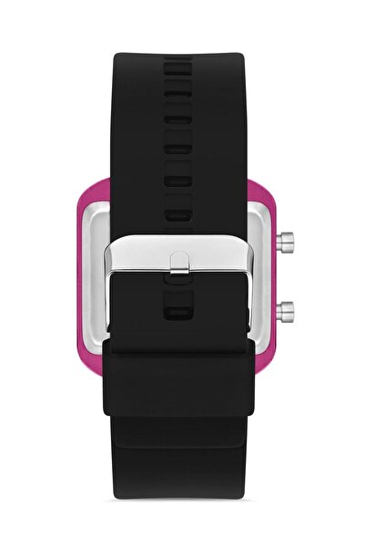 Aqua Di Polo 1987 Unisex Black Silicone Digital LED Wristwatch Apwr032907