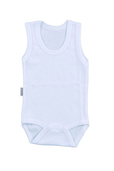 Sebi Bebe Baby White Body with Cotton Straps and Snaps Badi Sb155