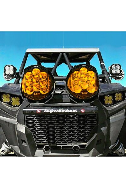 C9 6.5" Baja Style Shooter Offroad Projektör Turuncu Led Lamba Uyumlu
