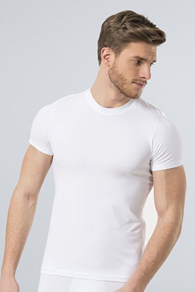 TÜREN Türen Men's Lycra T-Shirt 164/White