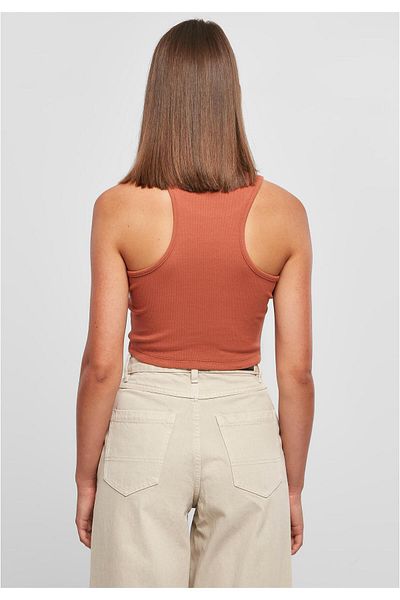 Urban Classics Kurzes, geripptes Damenoberteil für Damen