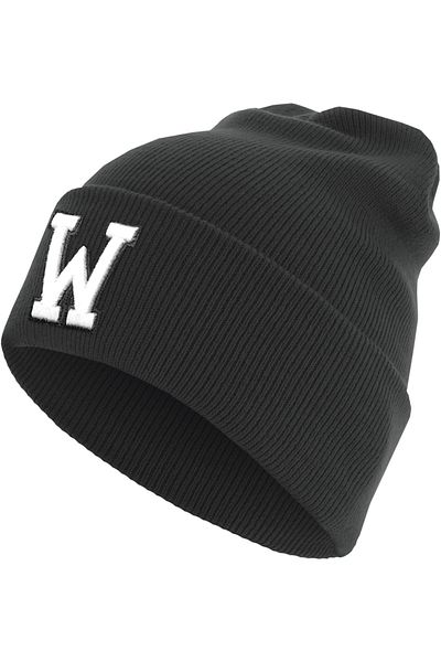MSTRDS Accessoires Beanie mit Buchstaben-Cuff