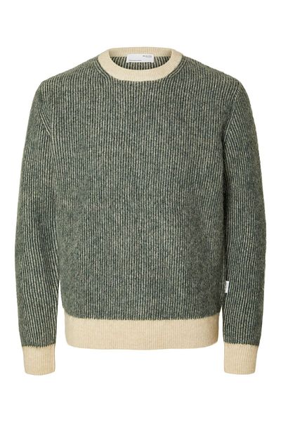 Selected Homme Langärmliger Strickpullover