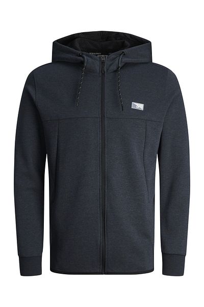 Jack & Jones Kapuzenpullover Logo Kapuzenpullover Mit Reißverschluss