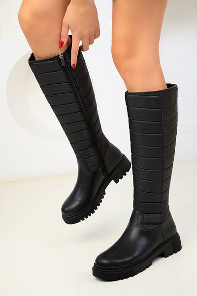 SOHO Women's Black Boots 18564