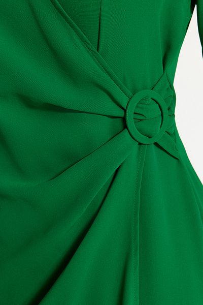 Trendyol Modest Πράσινα αξεσουάρ Λεπτομερή υφάσματα Aerobin TCTAW24EB00067